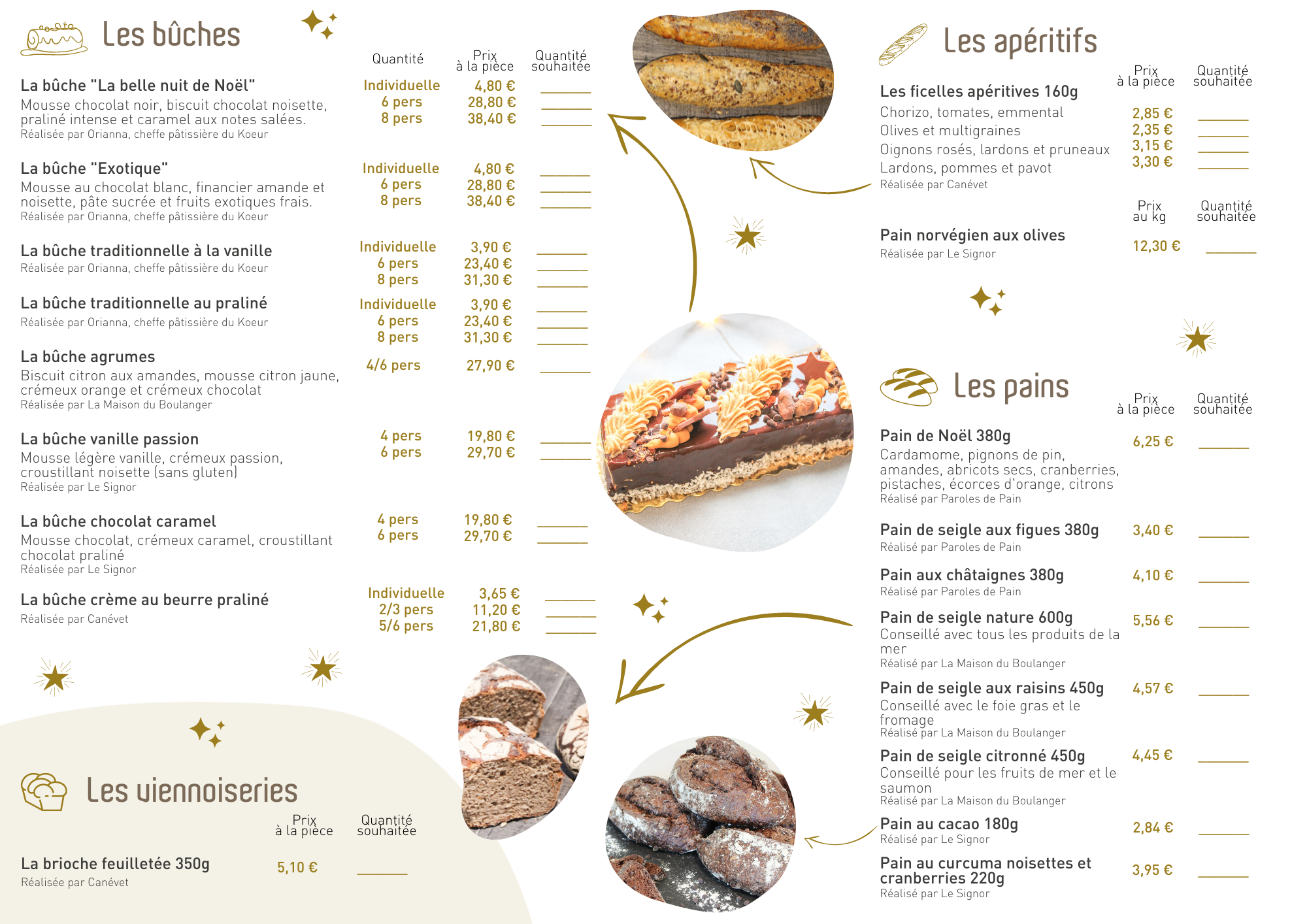 Carte des fêtes - Boulangerie pâtisserie - Page 2